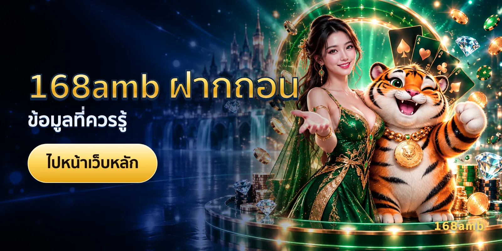ภาพประกอบบทความ 168amb ฝากถอน — ข้อมูลที่ควรรู้