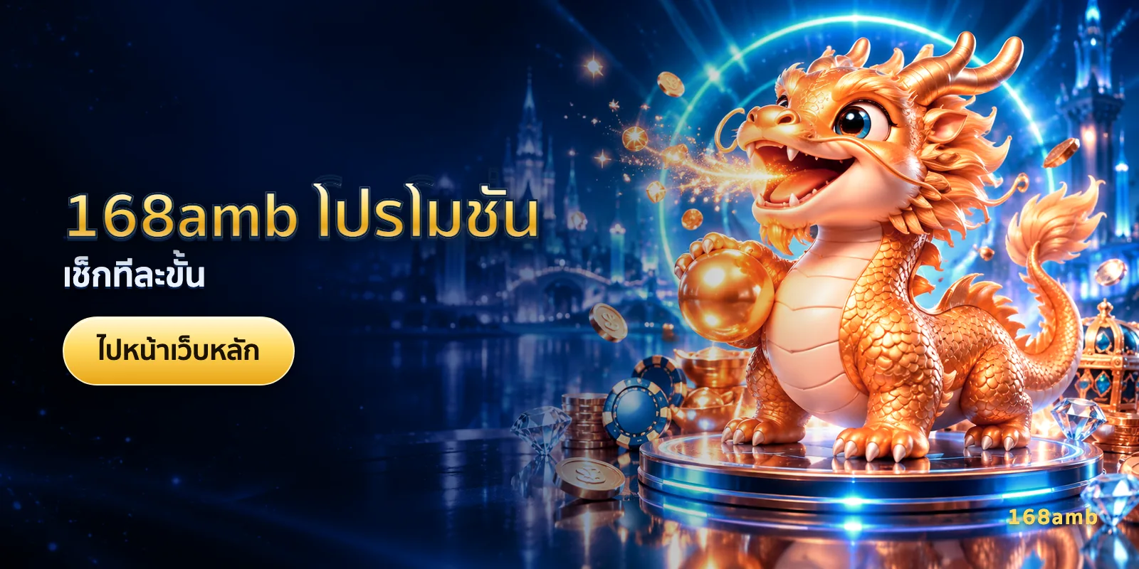 ภาพประกอบบทความ 168amb โปรโมชั่น — เช็กทีละขั้น